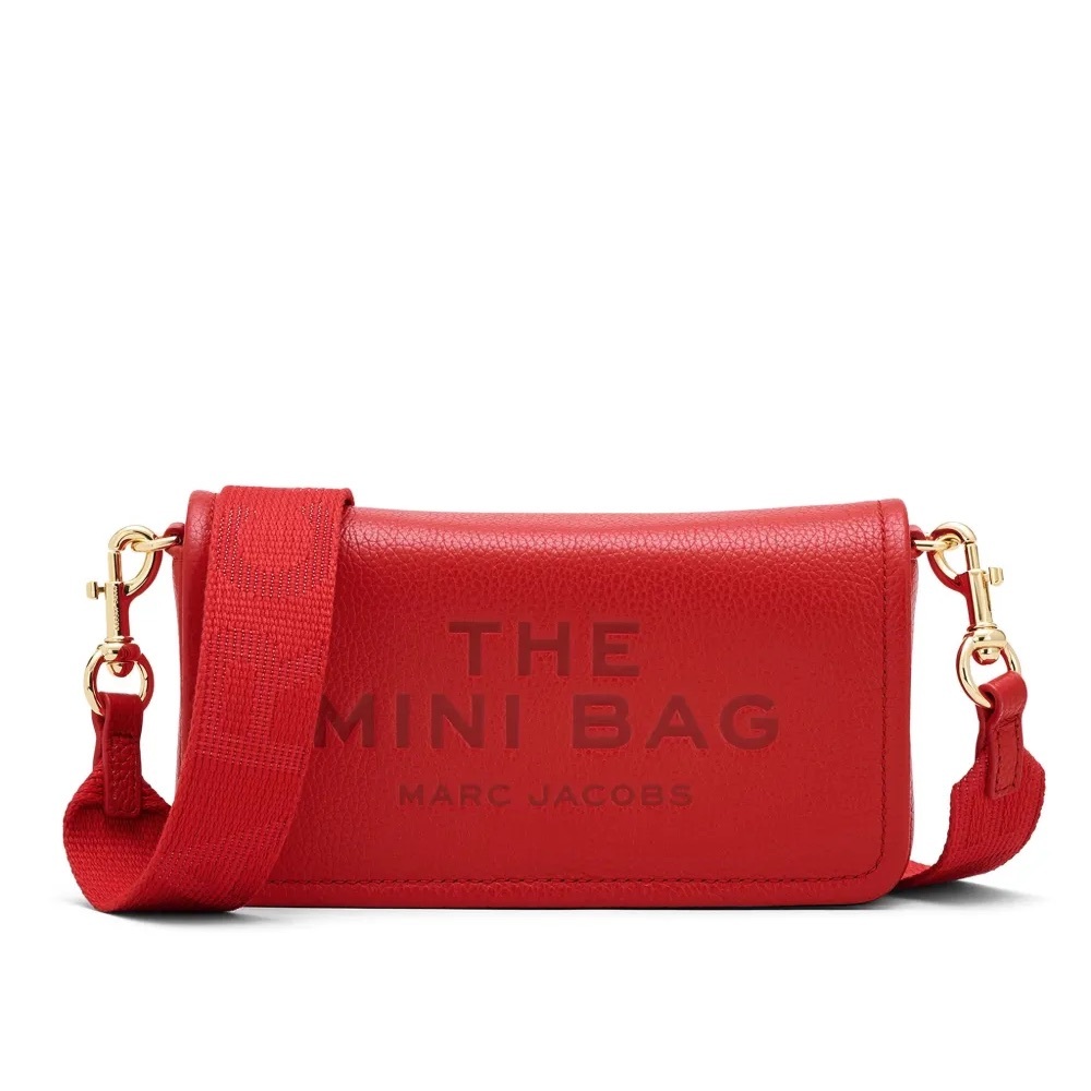 Marc Jacobs Red The Leather Mini Bag